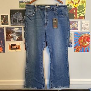 PLUS SIZE Levi’s Women’s 70s High Flare Jeans Size 24